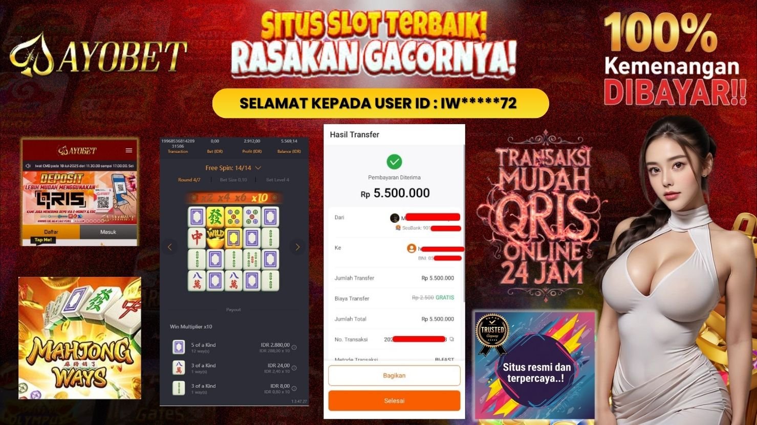AYOBET JACKPOT SLOT MAHJONG WAYS